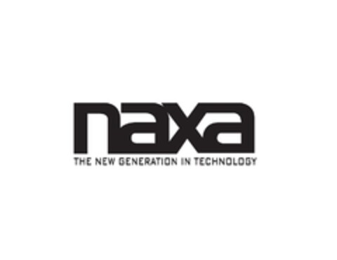 NAXA THE NEW GENERATION IN TECHNOLOGY Logo (EUIPO, 17.03.2014)