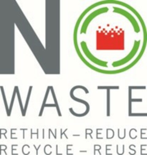 RETHINK REDUCE RECYCLE REUSE NO WASTE Logo (EUIPO, 29.03.2017)