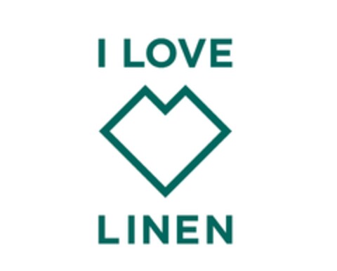 I LOVE LINEN Logo (EUIPO, 28.09.2017)