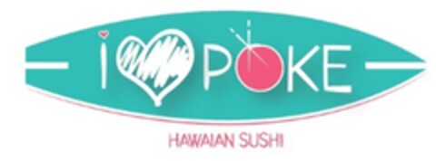 I POKE HAWAIAN SUSHI Logo (EUIPO, 04.06.2019)