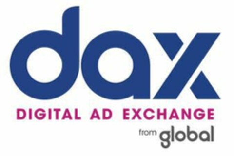 DAX DIGITAL AD EXCHANGE FROM GLOBAL Logo (EUIPO, 14.01.2020)