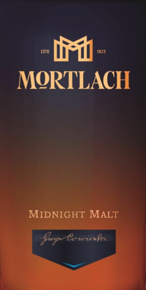 ESTD 1823 MORTLACH MIDNIGHT MALT Logo (EUIPO, 26.06.2020)