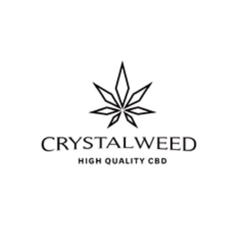 CRYSTALWEED HIGH QUALITY CBD Logo (EUIPO, 18.01.2021)