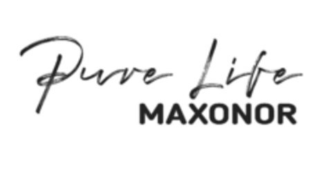 Pure Life MAXONOR Logo (EUIPO, 03/09/2023)