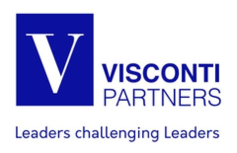 V VISCONTI PARTNERS Leaders challenging Leaders Logo (EUIPO, 14.03.2023)