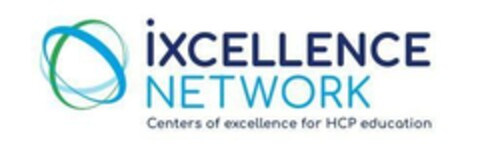 İXCELLENCE NETWORK Centers of excellence for HCP education Logo (EUIPO, 11.01.2024)