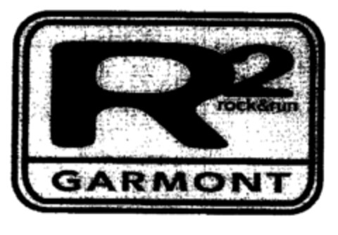 R² rock&run GARMONT Logo (EUIPO, 04/09/1998)