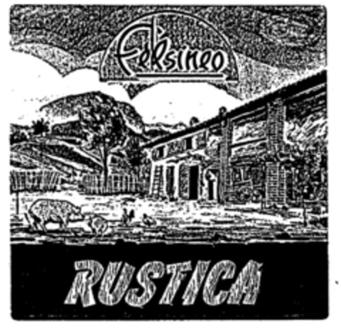 Félsineo RUSTICA Logo (EUIPO, 04/28/1998)
