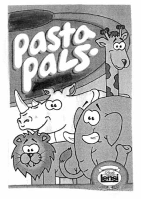 Pasta Pals Pasta Lensi Logo (EUIPO, 11/18/1999)