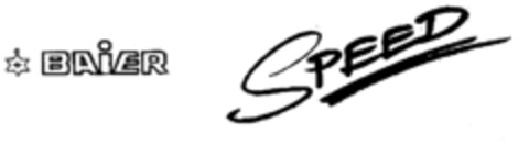 BAIER SPEED Logo (EUIPO, 01.03.2000)