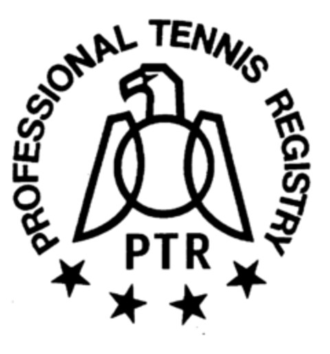 PROFESSIONAL TENNIS REGISTRY PTR Logo (EUIPO, 14.09.2000)