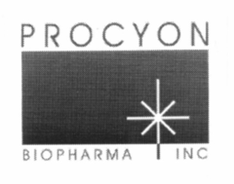PROCYON BIOPHARMA INC Logo (EUIPO, 29.12.2000)