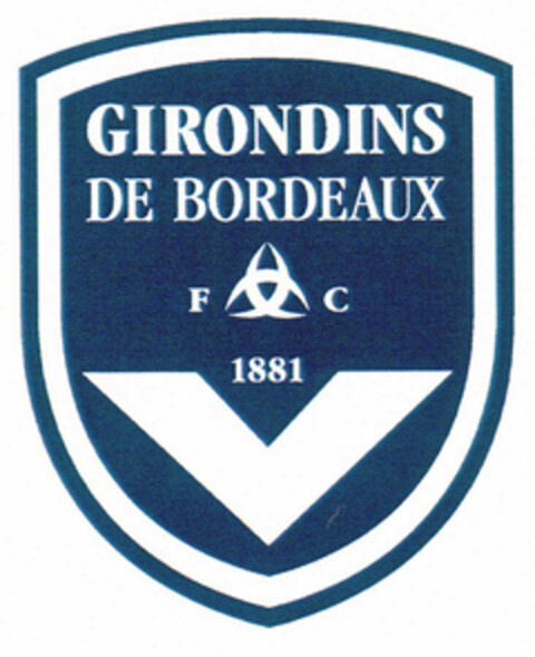 GIRONDINS DE BORDEAUX FC 1881 Logo (EUIPO, 02/07/2001)