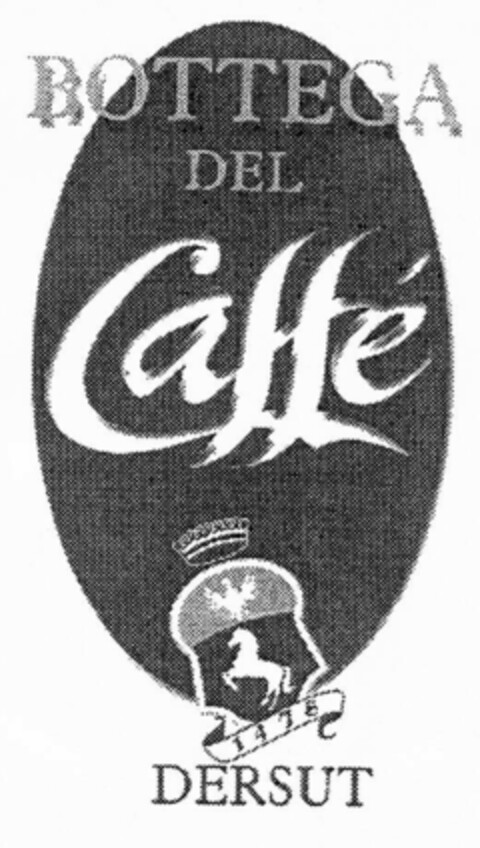 BOTTEGA DEL Caffé 1478 DERSUT Logo (EUIPO, 21.06.2002)