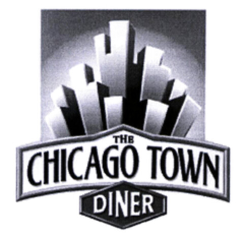 THE CHICAGO TOWN DINER Logo (EUIPO, 17.02.2003)