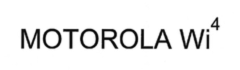 MOTOROLA Wi4 Logo (EUIPO, 22.07.2005)