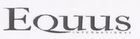 EQUUS INTERNATIONAL Logo (EUIPO, 18.04.2006)