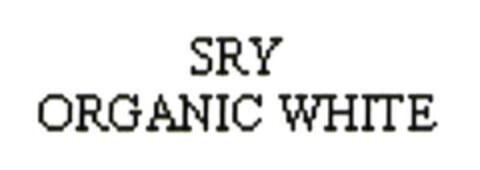 SRY ORGANIC WHITE Logo (EUIPO, 02/20/2008)