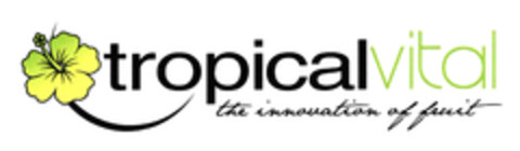 tropicalvital the innovation of fruit Logo (EUIPO, 08.02.2010)