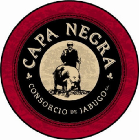 CAPA NEGRA CONSORCIO DE JABUGO, S.A. Logo (EUIPO, 29.03.2010)