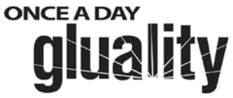 gluality once a day Logo (EUIPO, 06/14/2010)