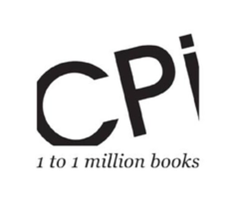 CPI 1 to 1 million books Logo (EUIPO, 06/18/2010)