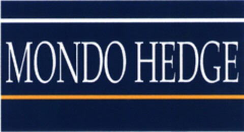 MONDO HEDGE Logo (EUIPO, 06.10.2010)