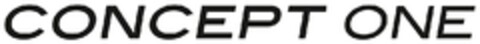 CONCEPT ONE Logo (EUIPO, 08/16/2012)