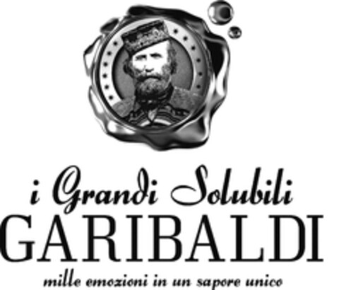 I GRANDI SOLUBILI GARIBALDI mille emozioni in un sapore unico Logo (EUIPO, 12/21/2012)