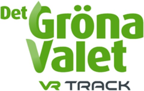 DET GRÖNA VALET VR TRACK Logo (EUIPO, 05/21/2013)