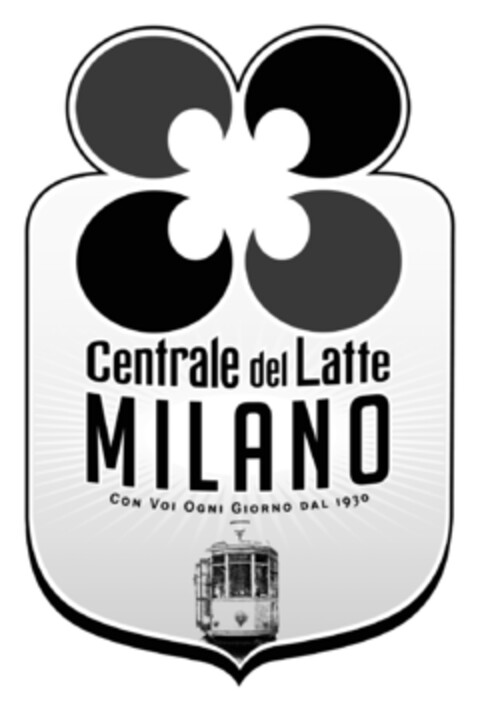 Centrale del latte MILANO CON VOI OGNI GIORNO DAL 1930 Logo (EUIPO, 22.11.2013)