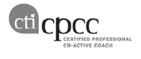 CTI CPCC CERTIFIED PROFESSIONAL CO-ACTIVE COACH Logo (EUIPO, 02.06.2014)