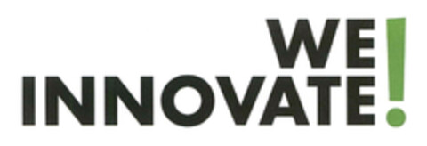 WE INNOVATE! Logo (EUIPO, 01.07.2014)