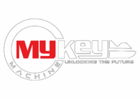 MY KEY MACHINE UNLOCKING THE FUTURE Logo (EUIPO, 08/03/2015)