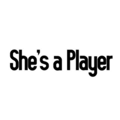 She's a Player Logo (EUIPO, 08/23/2017)