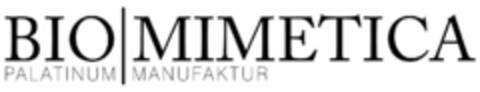 BIO MIMETICA PALATINUM MANUFAKTUR Logo (EUIPO, 02.02.2018)