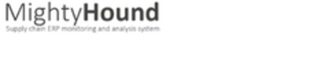 MightyHound Supply chain ERP monitoring and analysis system Logo (EUIPO, 05/14/2019)