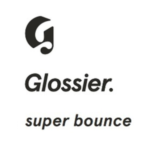 G Glossier super bounce Logo (EUIPO, 07/11/2019)