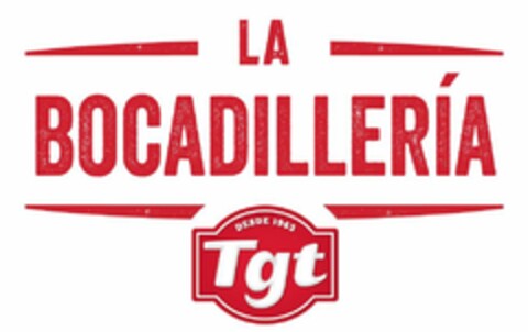 LA BOCADILLERÍA DESDE 1963 Tgt Logo (EUIPO, 08/21/2020)