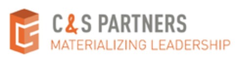 C & S PARTNERS MATERIALIZING LEADERSHIP Logo (EUIPO, 05.08.2021)