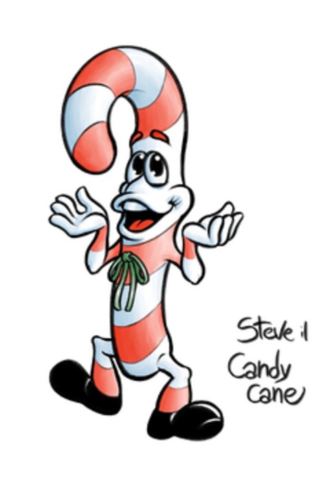 Steve il Candy Cane Logo (EUIPO, 01/22/2022)