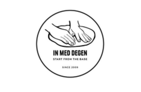 IN MED DEGEN START FROM THE BASE SINCE 2009 Logo (EUIPO, 08/07/2023)