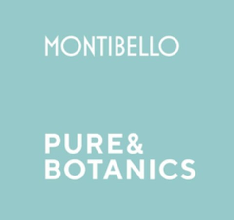 MONTIBELLO PURE & BOTANICS Logo (EUIPO, 07.10.2023)