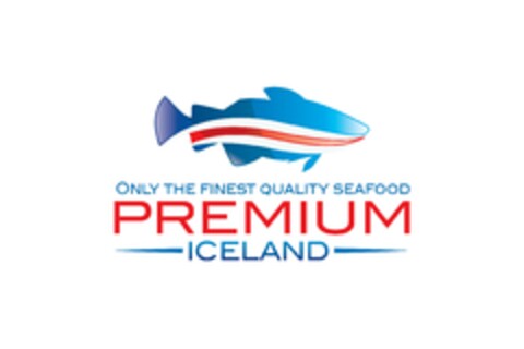 PREMIUM ICELAND ONLY THE FINEST QUALITY SEAFOOD Logo (EUIPO, 10.10.2023)