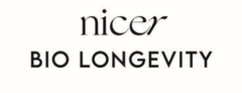 nicer BIO LONGEVITY Logo (EUIPO, 07/03/2024)