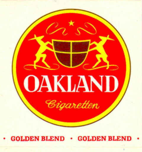 OAKLAND Cigaretten GOLDEN BLEND Logo (EUIPO, 01.04.1996)