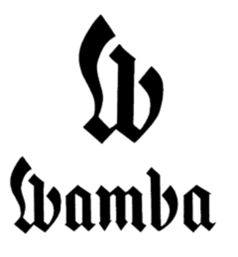 W Wamba Logo (EUIPO, 25.06.1996)
