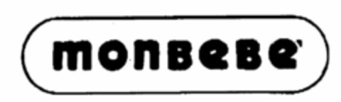 MONBEBÉ Logo (EUIPO, 06/13/1996)