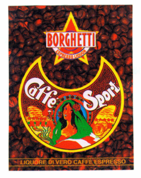 BORGHETTI ESPRESSO LIQUOR Caffé Sport LIQUORE DI VERO CAFFÈ ESPRESSO Logo (EUIPO, 09/17/1996)