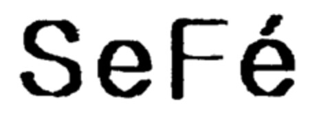 SeFé Logo (EUIPO, 04.10.1999)